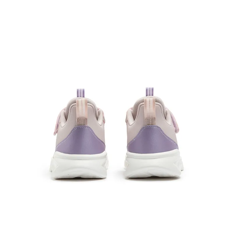 XTEP Anti Slip Wear Resistant Low Top Kids' Running Shoes Micro Rose Red Lavender Kids'-3