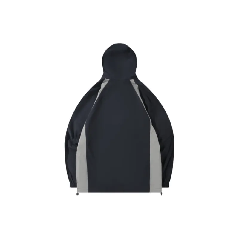 HLA Jackets Men Navy Blue & C7 Accent-1