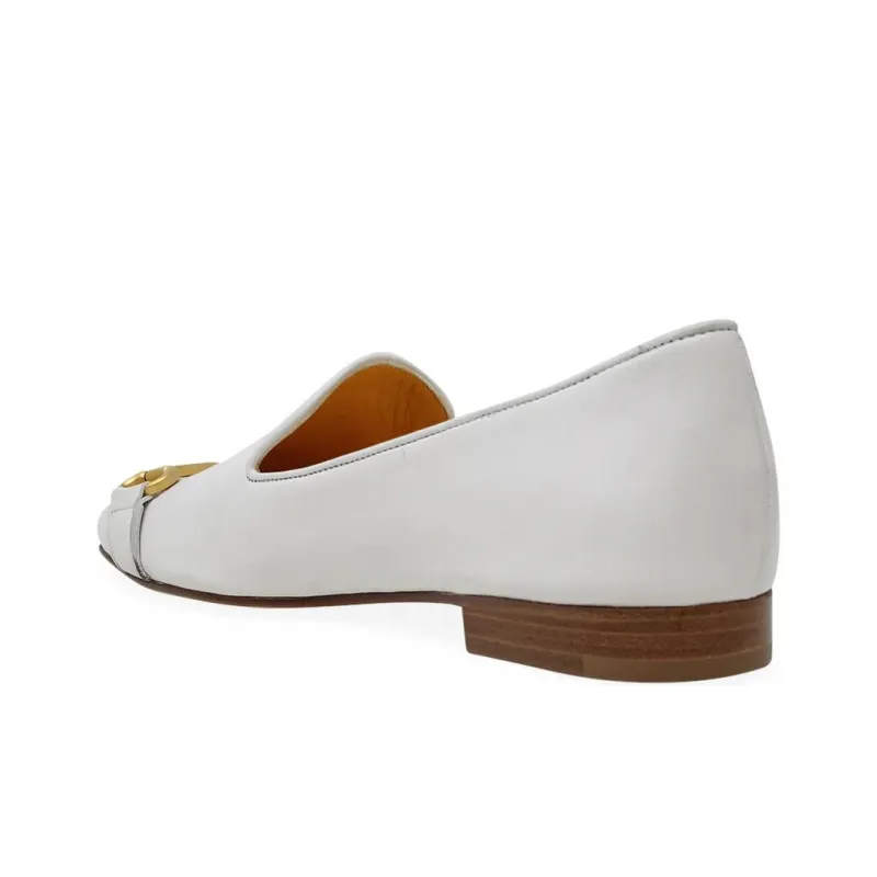MADISON MAISON Loafers Women's White-4