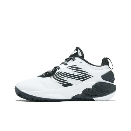 New Balance Two WXY V5 Anti Slip Wear Resistant Low Top Children's Basketball Shoes White Teenagers
