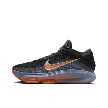 Nike Air Zoom GT Hustle 3 Anti Slip Wear Resistant Low Top Basketball Shoes Unisex Dark Gray