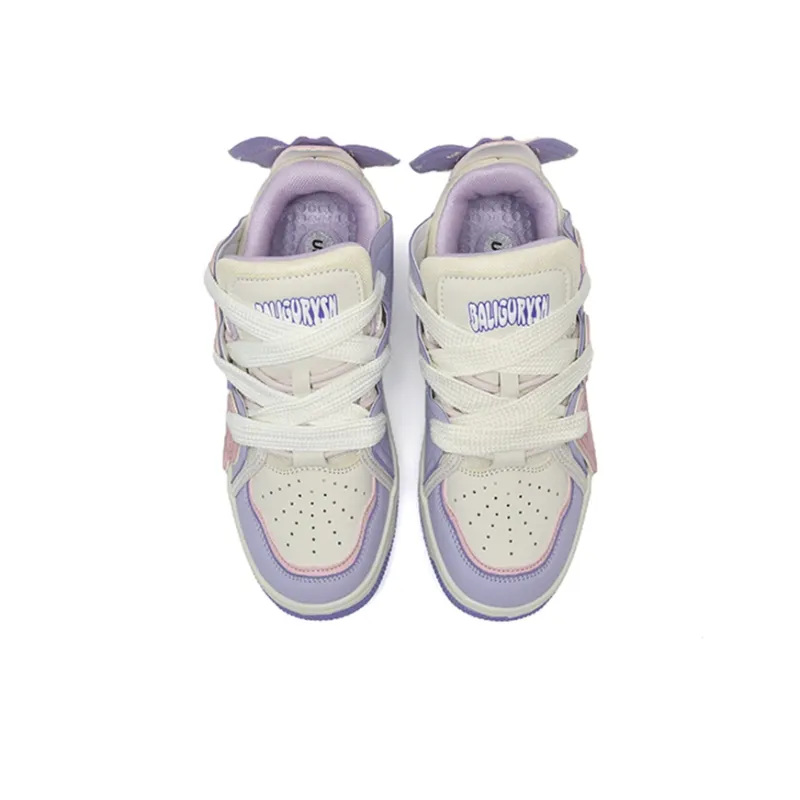 ABCIO Anti Slip Wear Resistant Low Top Skateboard Shoes Women's White Red-30