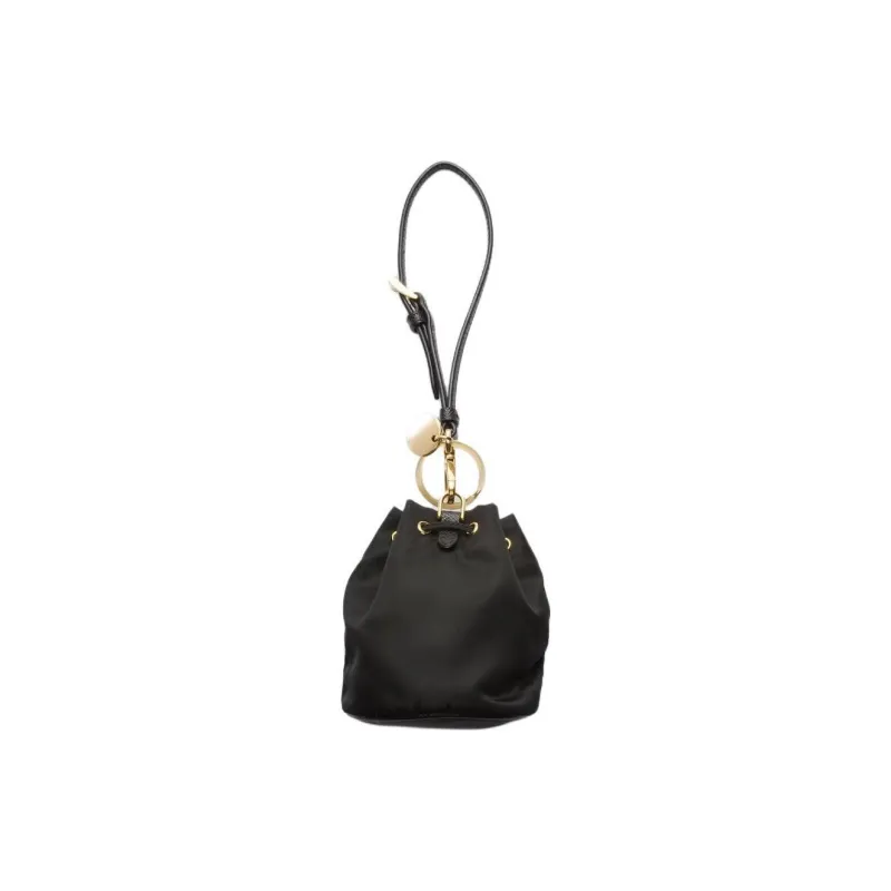 PRADA Re-Edition Recycled Nylon Clutch Mini Women's Black-1
