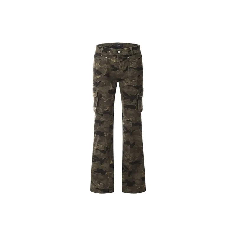 PAINT STAIN Casual Pants Unisex-0