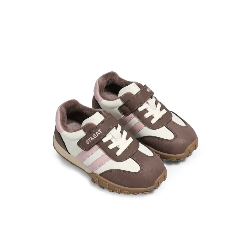 ST&SAT Slip Resistant Warm Lightweight Cushioning Low Top Kids Lifestyle Shoes Kids'-9