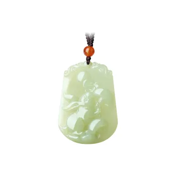 LAOMIAO Pendants Green Jade Unisex