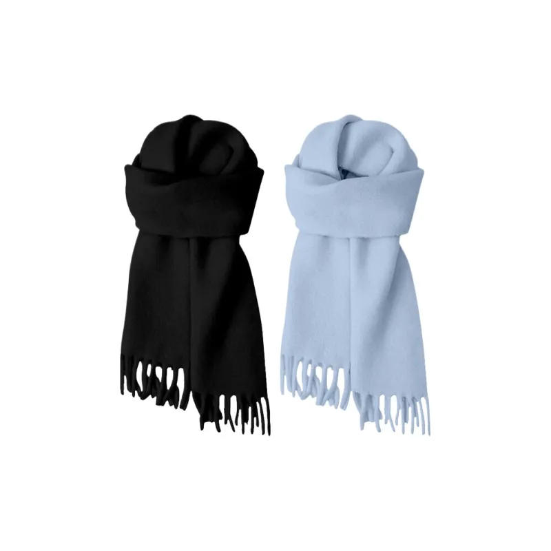 CARTELO Polyester Knit Scarves Unisex-13