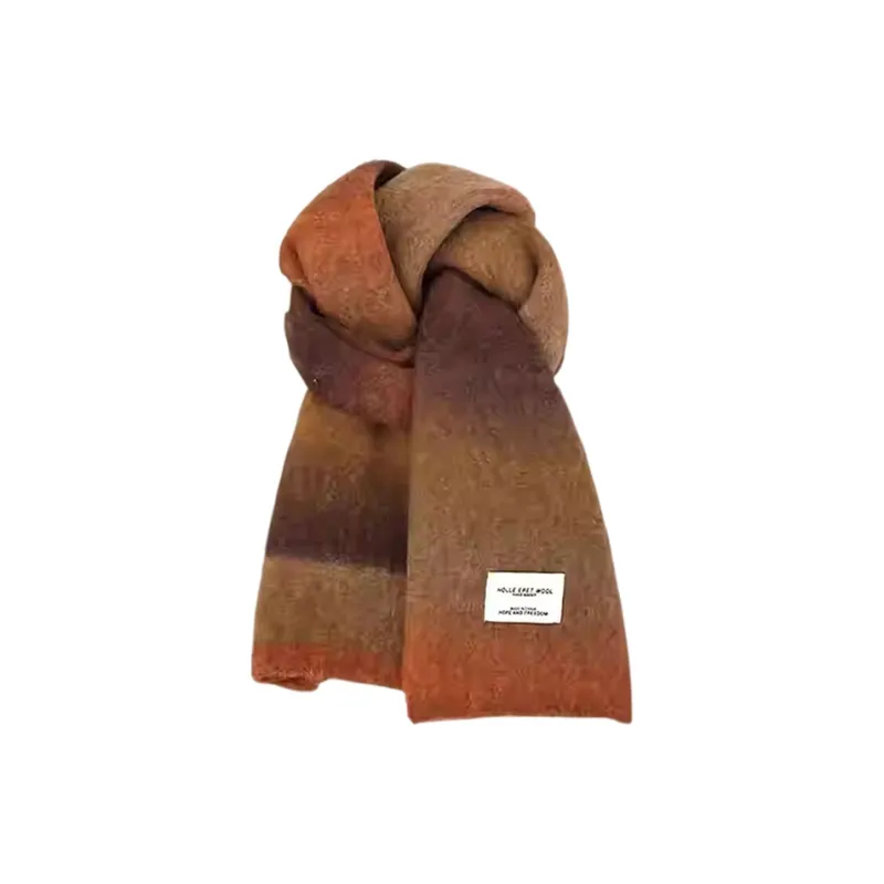 Yalu Wool Knit Scarves Unisex Gift Box Set-4