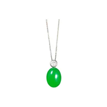 JUNWEN Chalcedony Necklaces Unisex