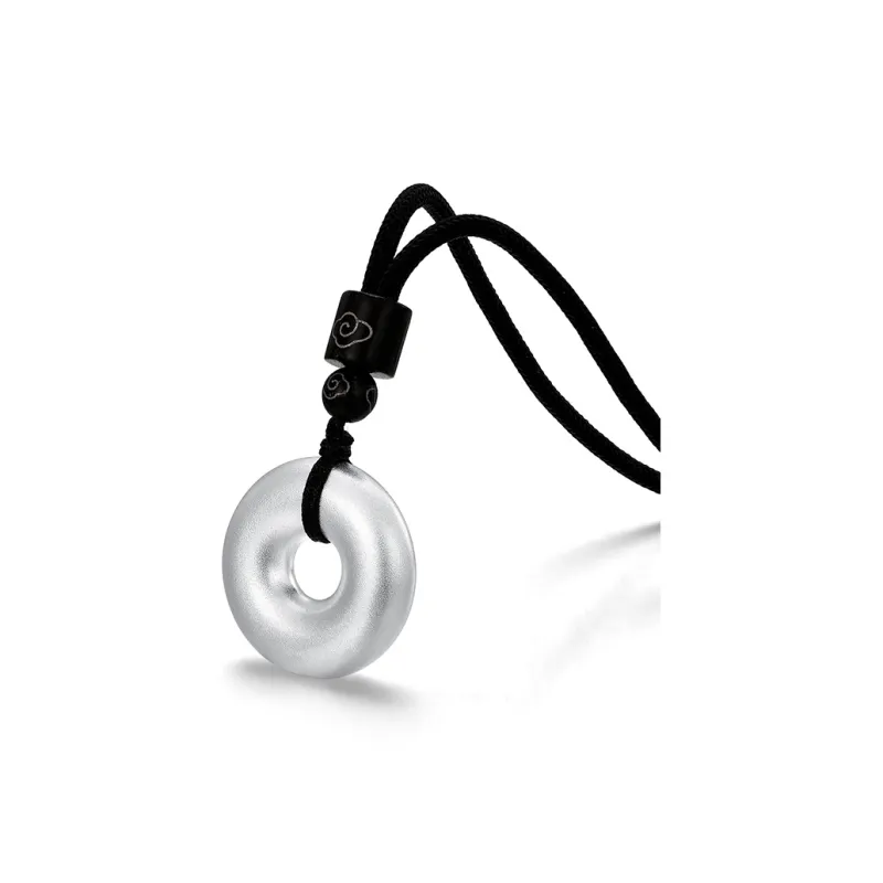 Mokinggran Foot Silver 990 Necklaces Unisex-1