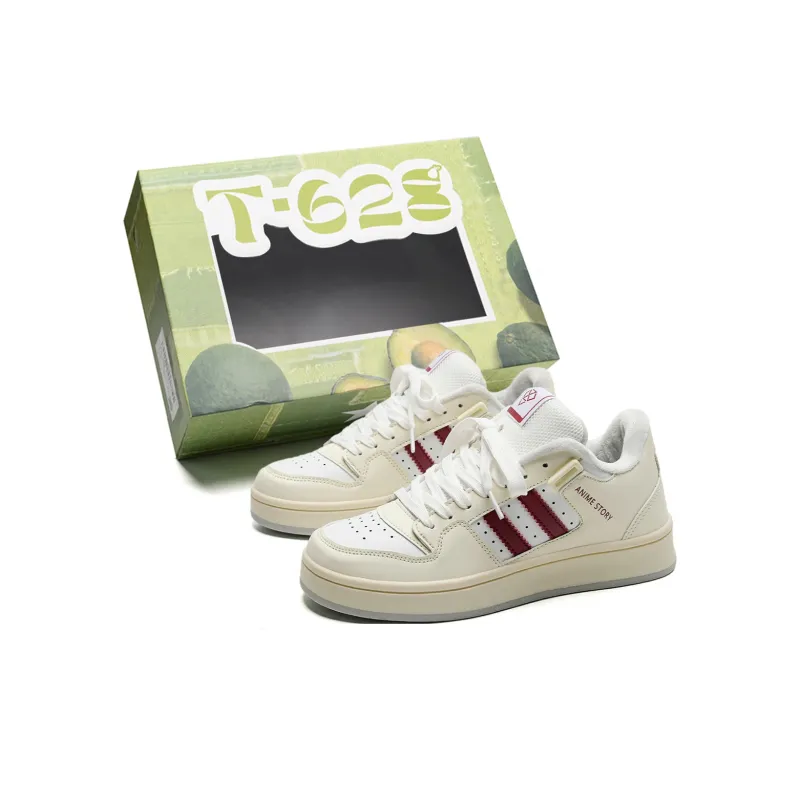 T628 Puffy Shoes, Box Slip Resistant, Abrasion Resistant, Lightweight, Breathable Low Top Skateboard Shoes Unisex-83