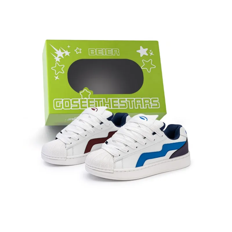 BEIER Couple Versatile Shell Head Low-Top Skateboard Shoes Unisex-143