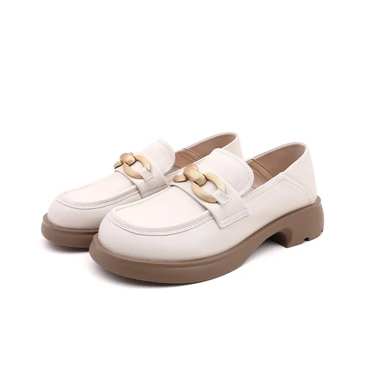 HANG TEN Loafers Women's Ecru-3
