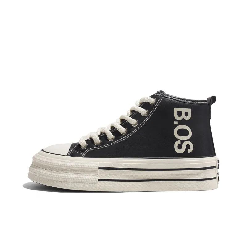 RENBEN Anti-Slip And Wear-Resistant Warm High-Top Canvas Shoes Women's-0