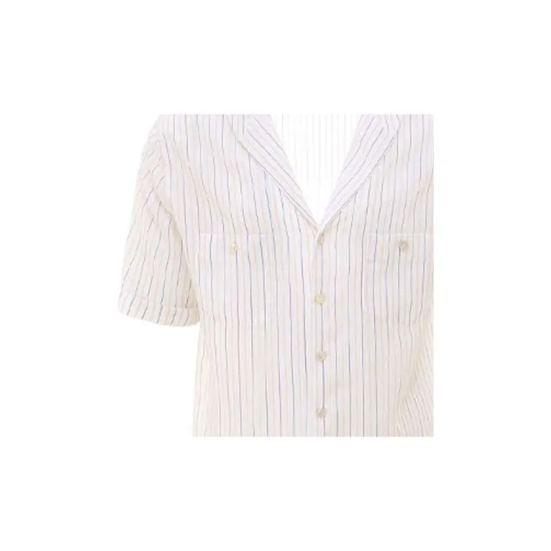 SAINT LAURENT Shirts Men Natural-7