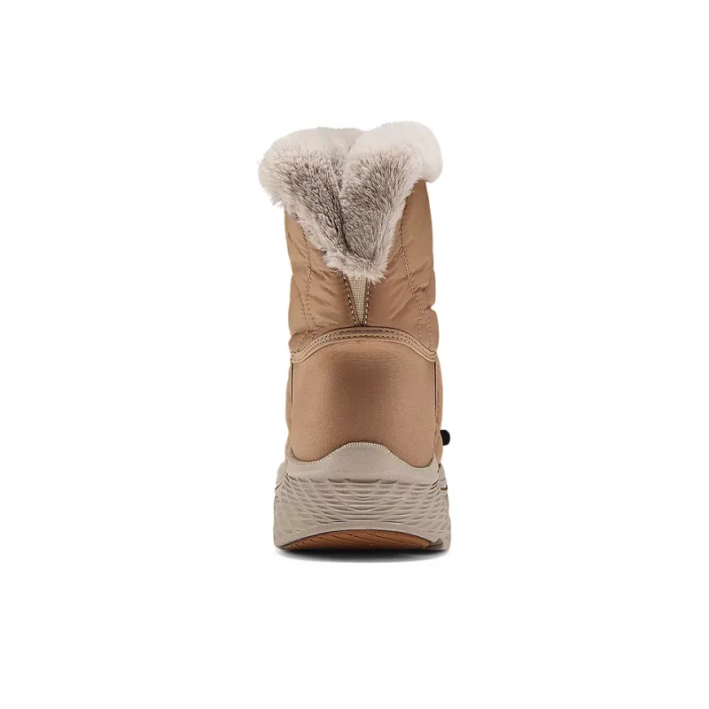 Skechers Slip Ins Warm And Wear Resistant Crew Snow Boots Women's Brown-3
