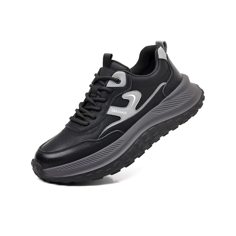 FULIBAOLUO Cushioned Slip-Resistant Low-Top Casual Shoes Men's-1