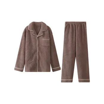 MADALLO Pajama Set Men's Light Brown