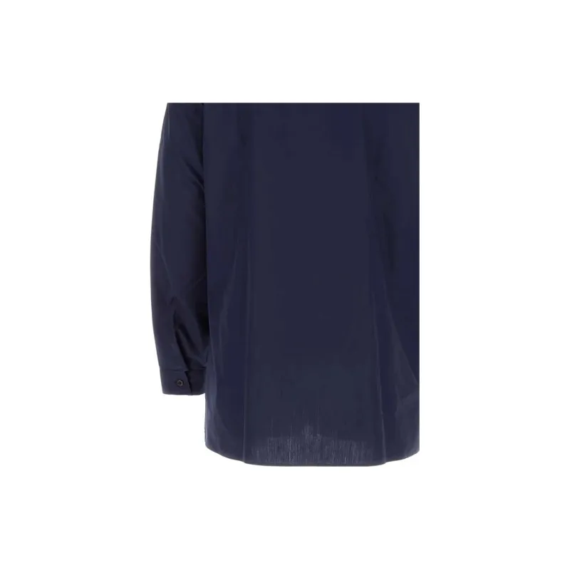 PRADA Logo Triangle Long Sleeved Shirt-4