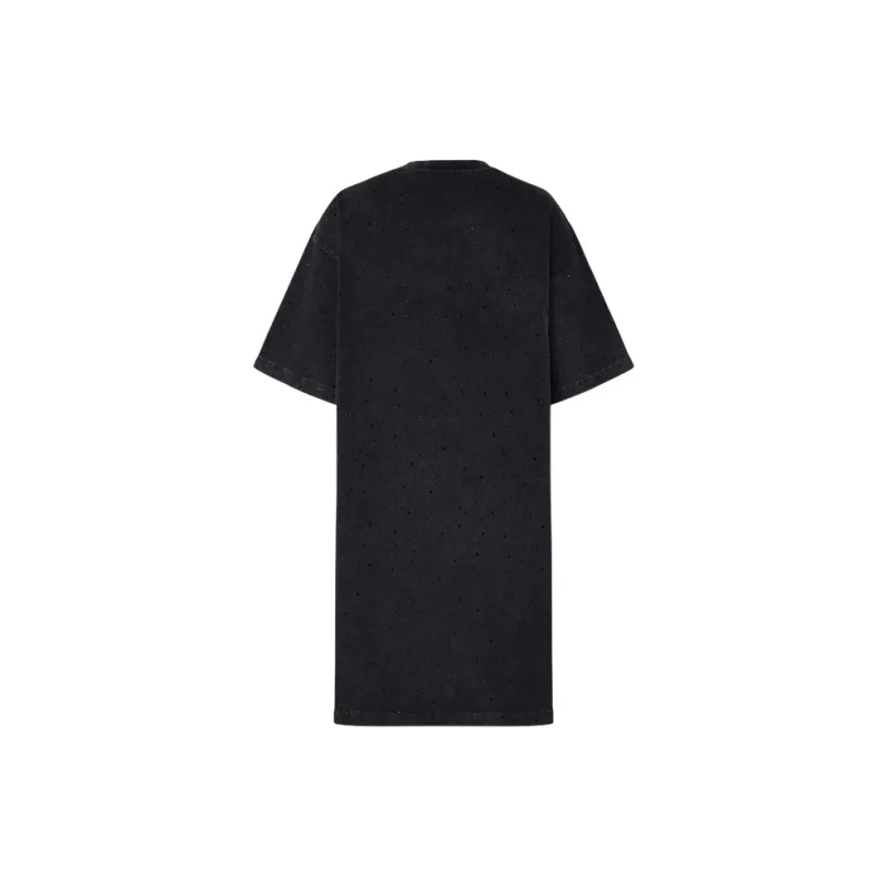 MOCO Short Sleeved Dress Women's Steel Gray-1
