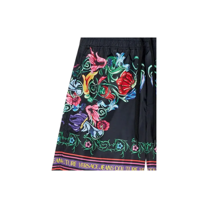 VERSACE JEANS COUTURE Casual Shorts Men Black-4