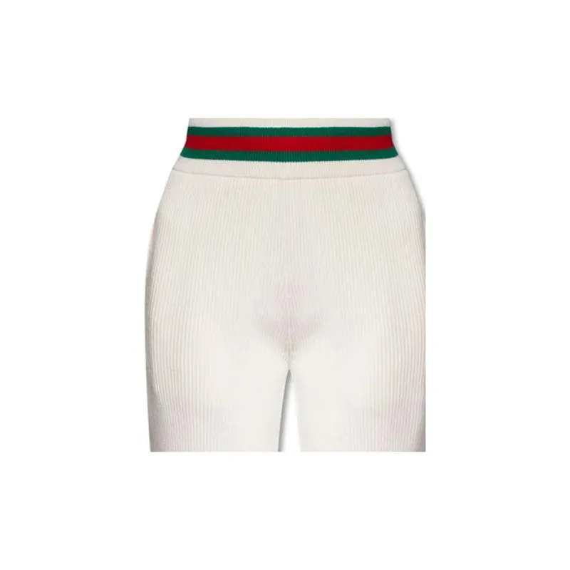 GUCCI Casual Pants Women's White-3