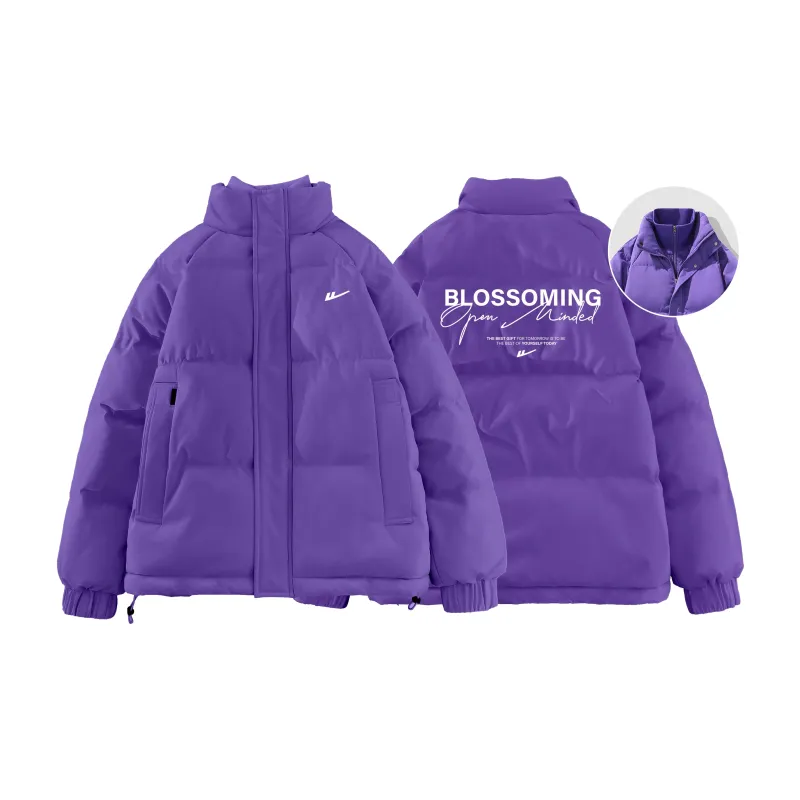 Warrior Ride The Wind And Waves Series Puffer Jacket Unisex-25
