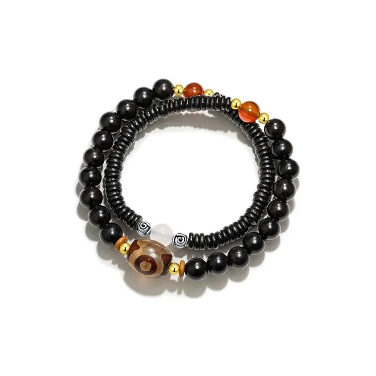 RboySe Green Sandalwood Bracelets Unisex-4