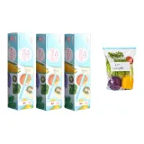 [Zip Tie Seal Bag-with Highlighters]Tubas 30 Pack-0.15S