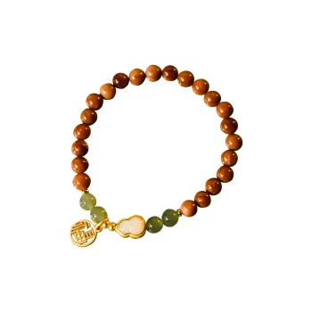 Cuiya Golden Building Kuka Bracelets Unisex