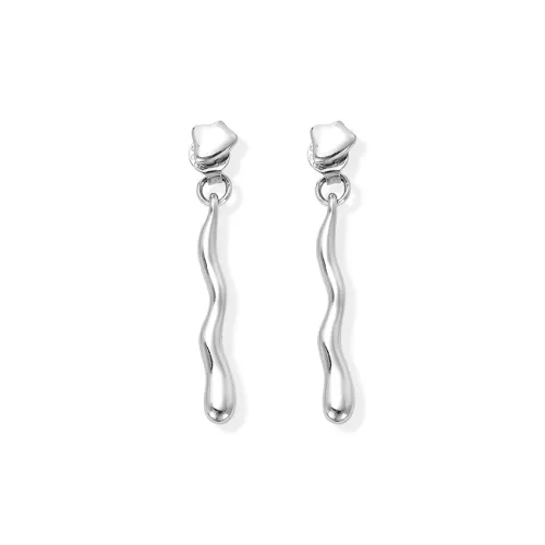 CUOOYINO 925 Silver Needles Earrings Women's