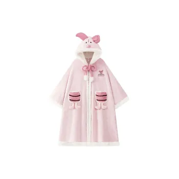 Gongdie x Disney Bath Robes Women's Pink
