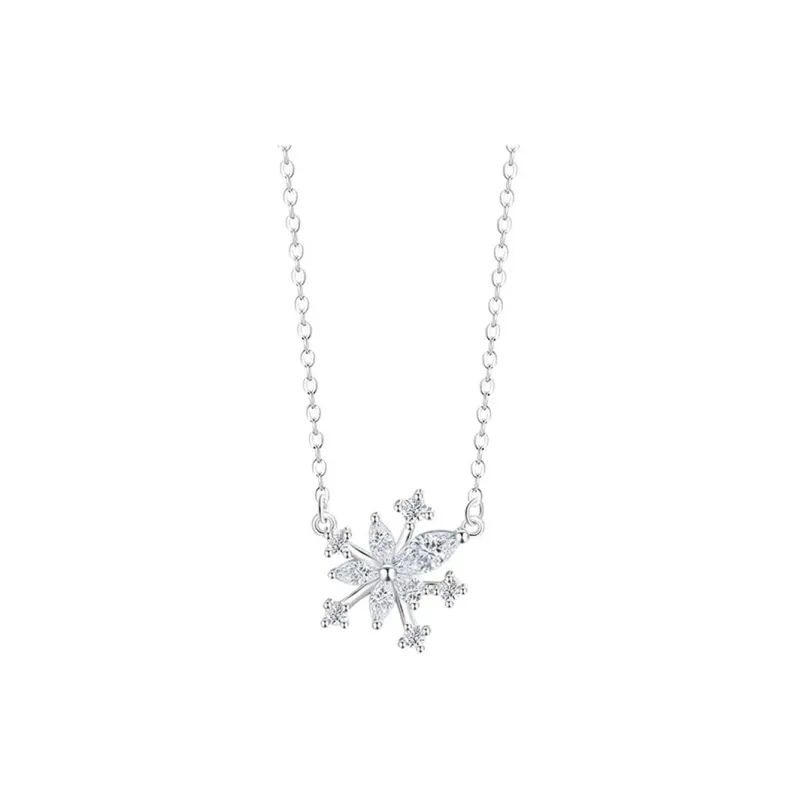 J&KINGLAY S925 Silver Necklaces Women's-0