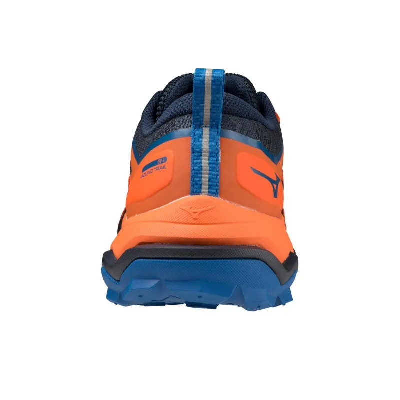 Mizuno WAVE IBUKI 4 Anti-Slip Wear-Resistant Low-Top Trail Running Running Shoes Men's Red Black-3