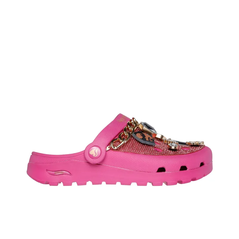 Snoop Dogg x Skechers ARCH FIT FOOTSTEPS Clogs Women's Pink-1