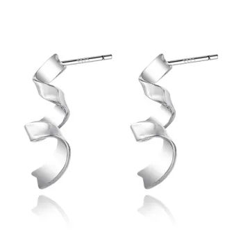 CUOOYINO 925 Sterling Silver Stud Earrings Women's