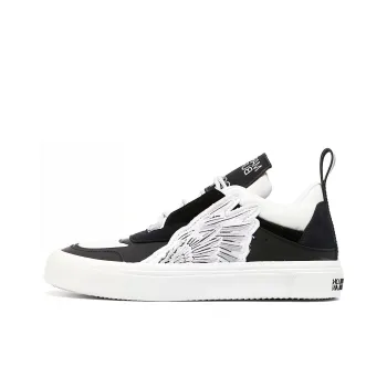 MARCELO BURLON COUNTY OF MILAN Burlon Low-Top Stylish Skateboarding Shoes Men's Black White