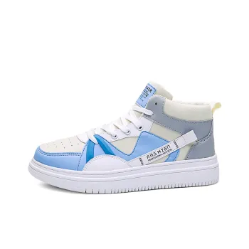 SOURCE Wrapping Anti Slip Shock Absorbing And Wear Resistant High Top Skateboard Shoes Men's