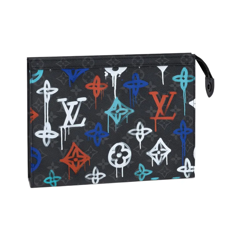 LOUIS VUITTON Pochette Voyage Lv Graffiti Multicolor-0