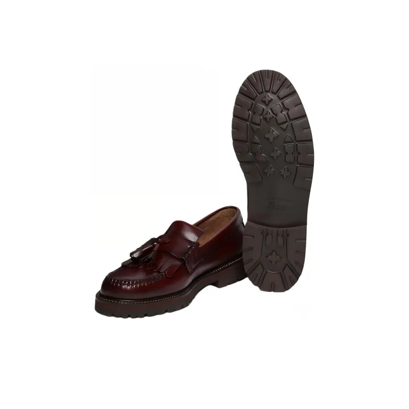 G.H. Bass & Co. Kiltie Loafers Men's Burgundy-5