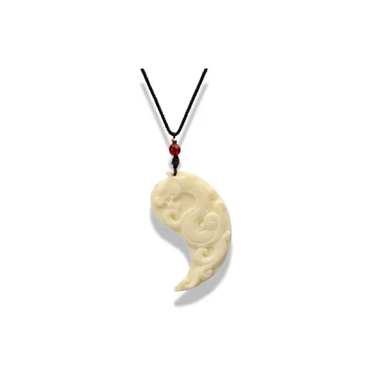 GIRATI Ivory Nut Necklaces Unisex-0