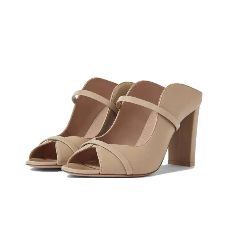Malone Souliers Norah 85mm Leather Mules-2