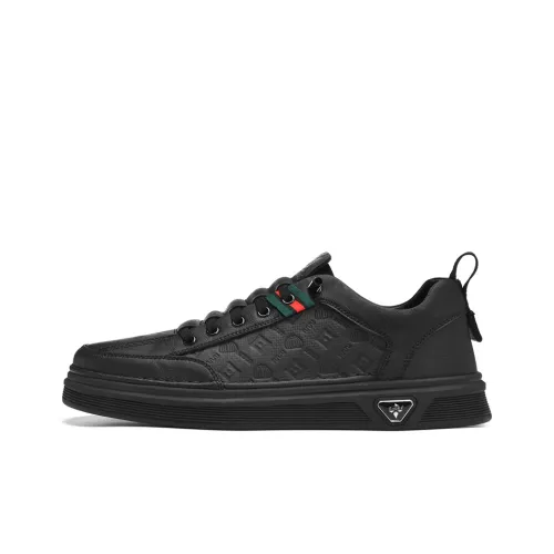 AOKANG Fashion Classics Series Anti Slip And Wear Resistant Lightweight Low Top Skateboard Shoes Men's Exclusive Box