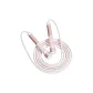 Bears Collaboration Racing Jump Rope Pink