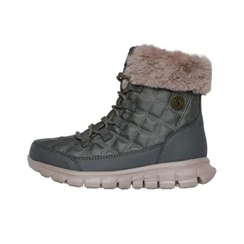 Skechers Synergy Anti-Slip Wear-Resistant High-Top Casual Shoes Women's Green