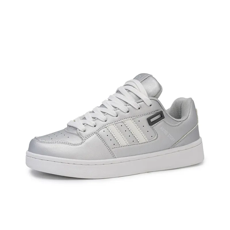 N6K8 Non-slip Lightweight Low-Top Skateboard Shoes Unisex-26