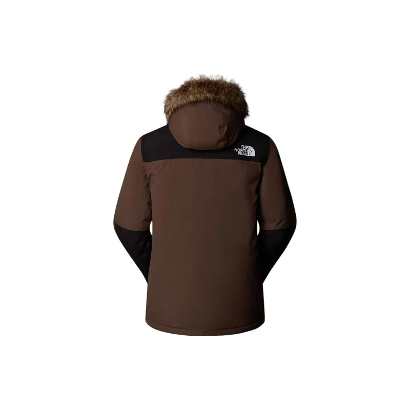 THE NORTH FACE FW24 Parka Coat Men's Smoked Brown/Black-1