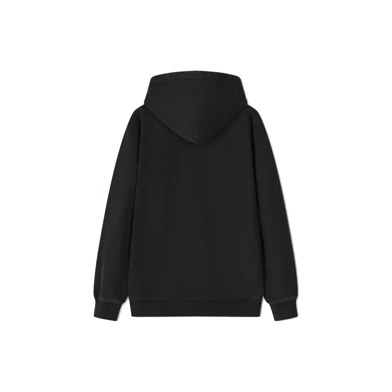 GAP Sweatshirts Unisex Black+Necklace-2