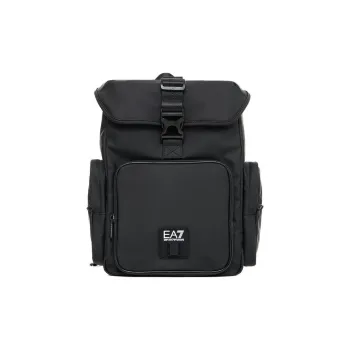 EMPORIO ARMANI EA7 Polyester Backpack Unisex Black