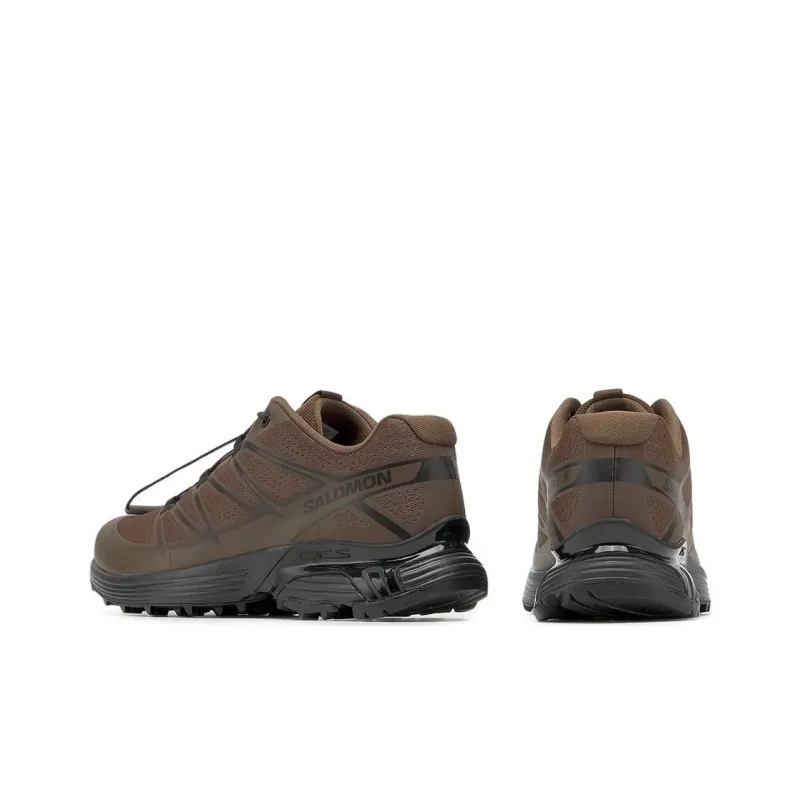 SALOMON XT Pathway Anti Slip Wear Resistant Low Top Running Shoes Unisex Brown Black-2